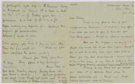 Letter to Ifor's father,