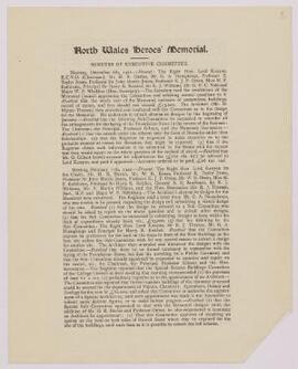 "North Wales Heroes' Memorial",