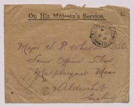 38th (Welsh) Division Royal Welsh Fusiliers shoulder patch,