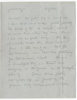 Letter sent 1 Jan 1917,