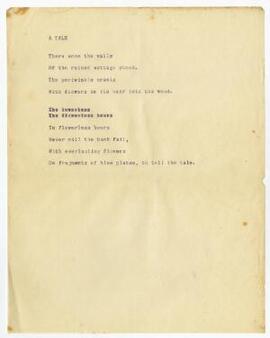 A Tale [cancelled version],