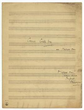 Cossack cradle song,