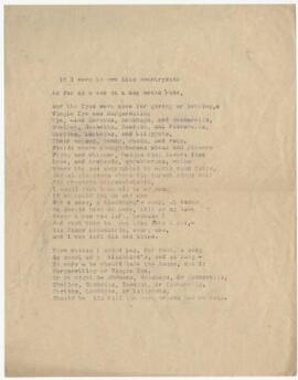 Household poems: [2 Merfyn],