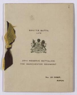 Letters from Phillips, Gerald (son of D.R.P.), at Ripon, Filey, Scarborough, Hurmanby, Strensall,...