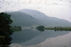 [River with reflections]