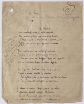 Awdl: 'Yr Arwr' gan 'Fleur-de-lis'