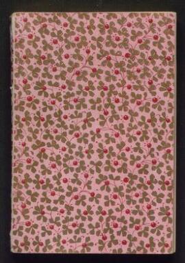 Diary and Memoranda 1887. Very few entries; almost completely blank,