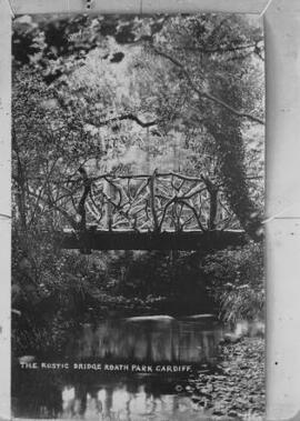 The Rustic Bridge, Roath Park, Cardiff