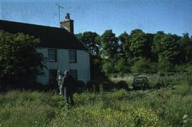 Kyffin Williams RA at home at Pwllfanogl