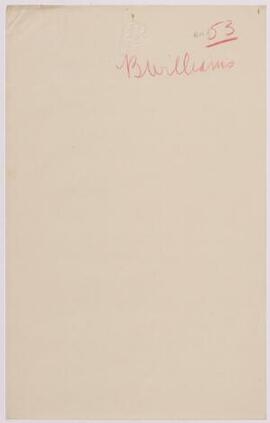 Bleddyn Williams, Jan,