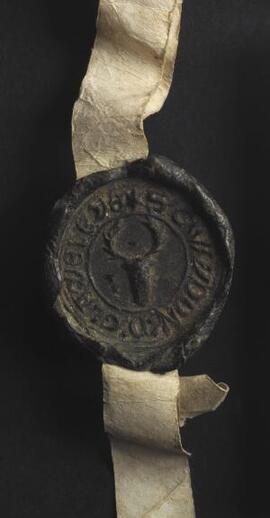 Grant of land in the field of Brugie opposite Quatford [co. Salop] with a third part of the said ...