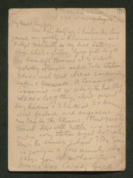 Letters from Warsaw, Kharkov,