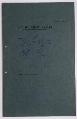 Requisition for cash, 15 May-22 Aug. 1915,