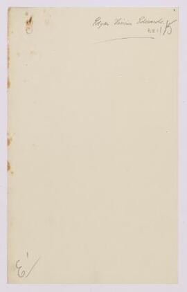 Edgar Vivian Edwards, Cardiff, Nov,