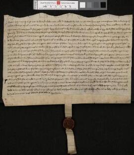 Counterpart to 316, Grant in tail by William de La Lake, Rector of the Church of Oxynewyche…