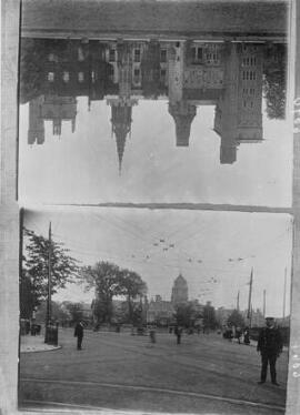 [Two views of Cardiff]