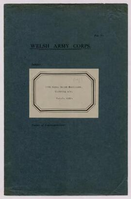 Clothing account, WAC copy, Sept,