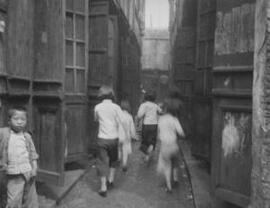 [Alley, possibly Hong Kong]