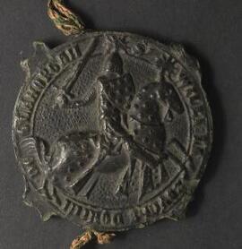 Gift in frank almoin by William La Zousche, Lord of Glamorgan and Morgan, and Alianora his wife, ...