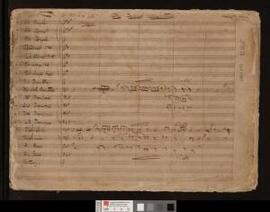 An orchestral overture,