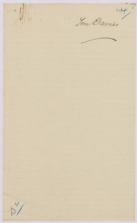 Tom Davies, Gorseinon, Dec,