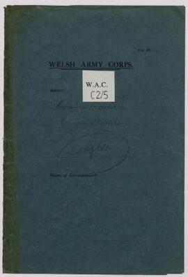 Correspondence, Sept. 1915-July 1916, re December Observations. 1915-16,