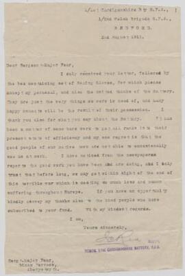 Letters from the Cardiganshire Battery,