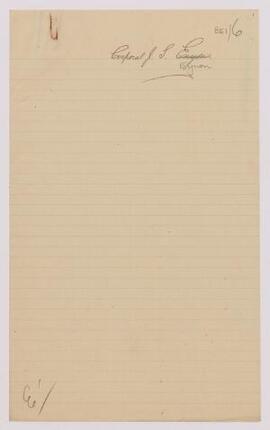 Corporal J. S. Eynon, Dovercourt, Essex, Dec,