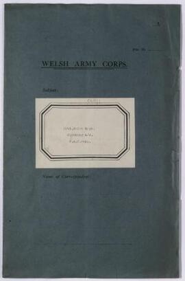 Clothing account, WAC copy, Aug,