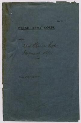Accounts to Aug. 1915, and further copies of statement by the Secretary, WAC, regarding a cheque ...