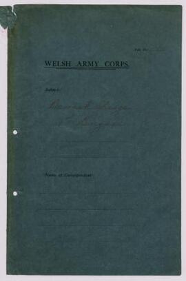 Barrack charges, 1st Brigade, 5 Feb.-26 May 1915,