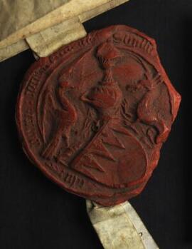 Letters Of Attorney of James de Ormond, Knight, son and heir of the Earl of Ormond, empowering Th...