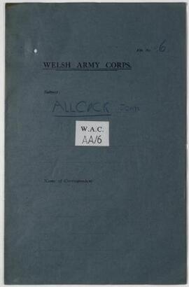 John Allcock, City Hall, Cardiff,