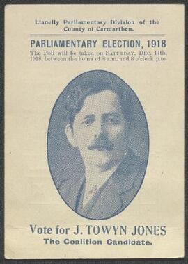 Parliamentary Election addresses and leaflets