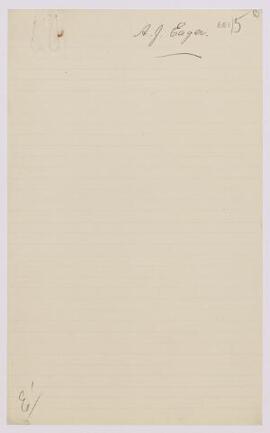 A. J. Eager, Thames Ditton, Sept,