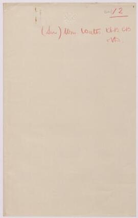 Colonel Sir William Watts, Bournemouth, Sept,