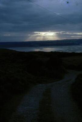 [Late evening, Red Wharf Bay]