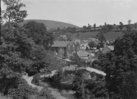 General view of Llanrhaiadr from Penywalk.