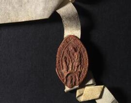 Deed extending the use of a chantry of two masses. Latin. Seals,