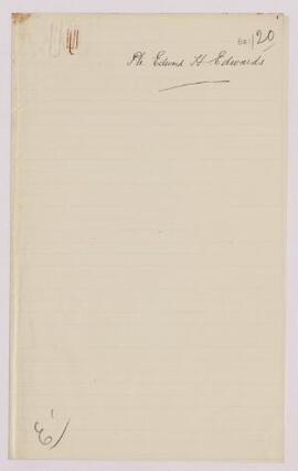 Private Edward H. Edwards, "D" Squadron, Staffordshire Yeomanry, April,