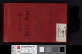 Royal Welsh Fusiliers roll book,