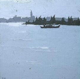 [Venice from across the lagoon]
