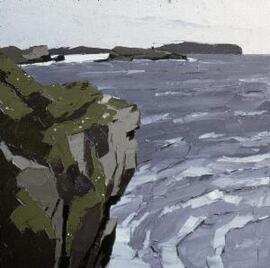 [Cliffs, perhaps South Stack]