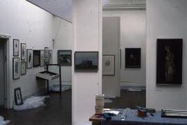 [Hanging 'Kyffin Williams RA' ]