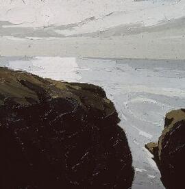 [Narrow coastal inlet, possibly Trearddur]