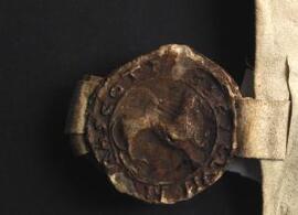 Grant of two parts of the tithes of the lordship of Eatune [Eaton Mascott, co. Salop]. Witnesses:...