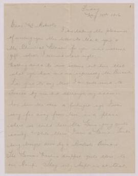 Miscellaneous wartime letters: file 1