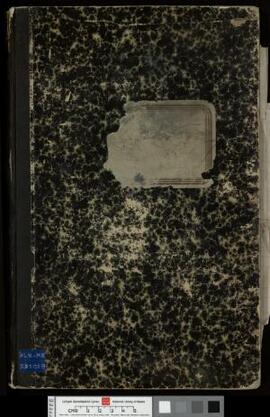 Llyfr cofnodion y Parchedig Tudur Evans yn cynnwys enwau aelodau Eglwys Annibynol Bethel, Gaiman,...