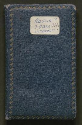 Journal of a Tour in Russia