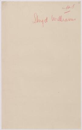 R. Lloyd Williams and Sergt Jesse Williams, serving in 13th North Wales Battalion, Royal Welsh Fu...